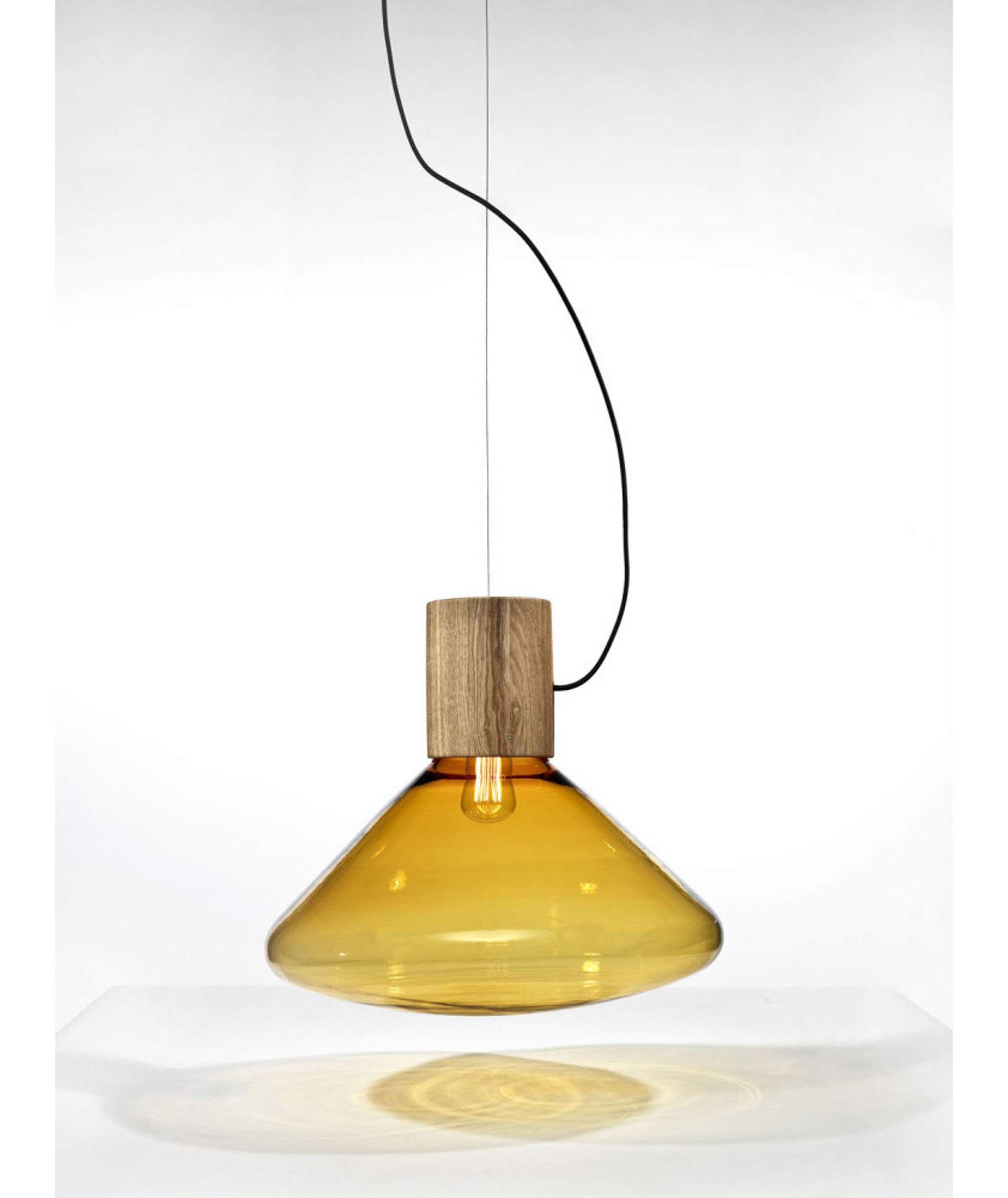 MUFFINS WOOD 05P - Pendant Light