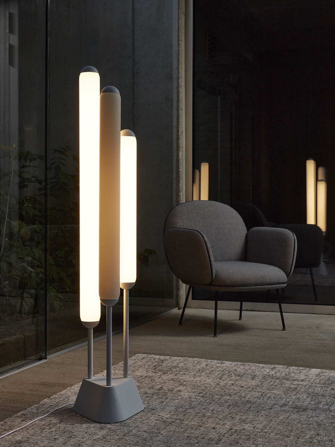 PURO FLOOR 3 TUBES 1350 - Floor Lamp