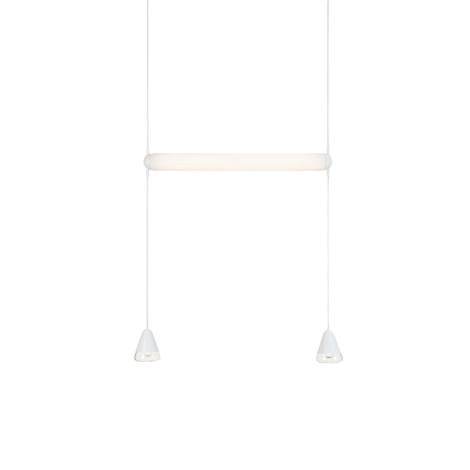 PURO SINGLE HORIZONTAL 400 - Pendant Light