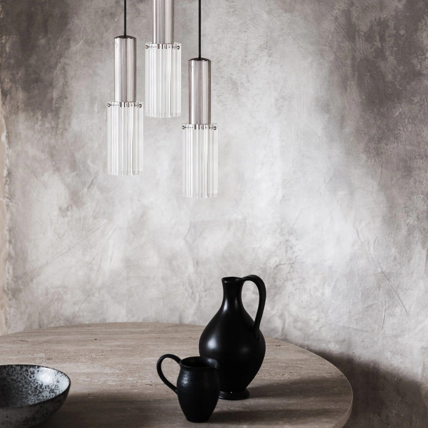 FLUME 80 3 DROP GROUPING - Pendant Light