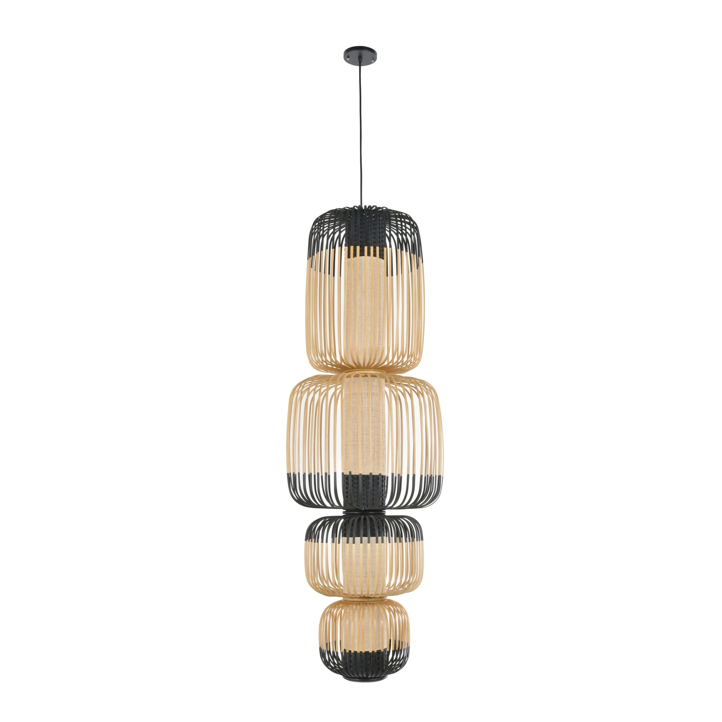 BAMBOO 4 LIGHT - Pendant Light - Luminesy