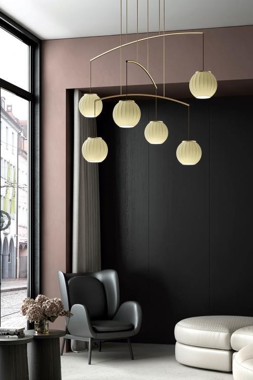 MEI MOVIL 6 - Pendant Light - Luminesy