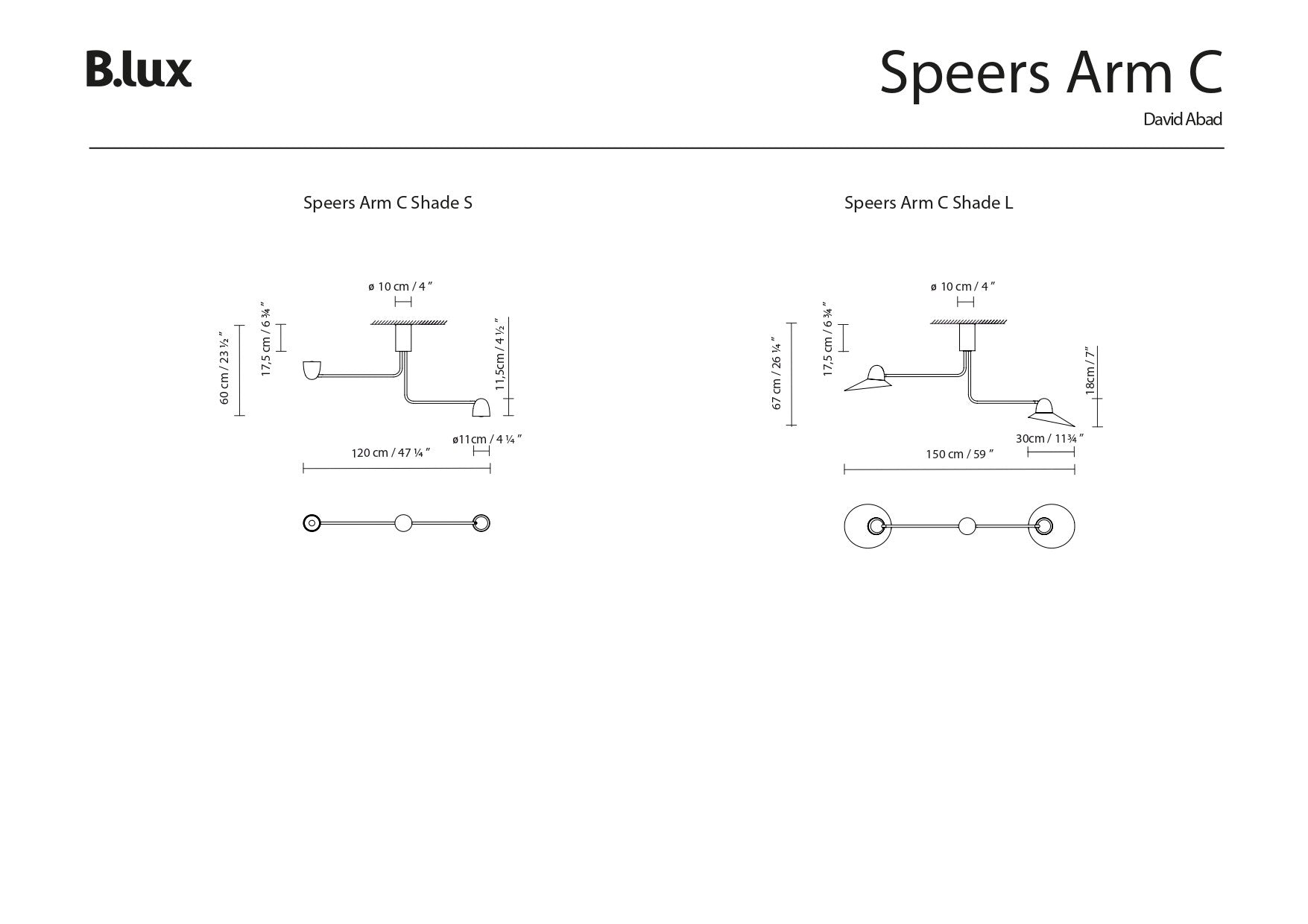 SPEERS - Deckenleuchte